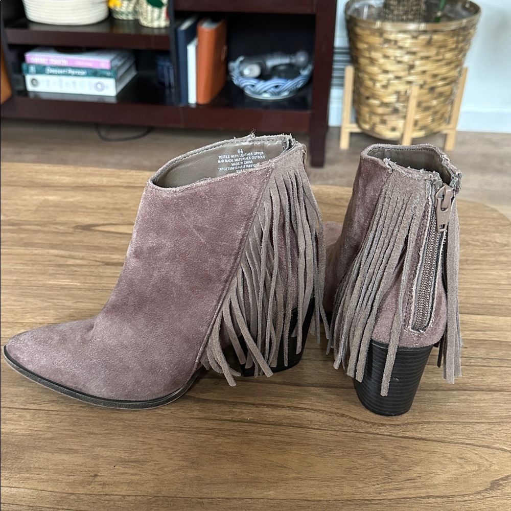 Fringe booties - Picture 3 of 6
